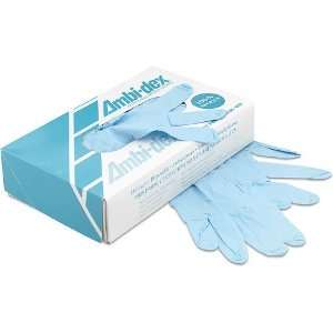   Disposable 4 mil Nitrile Powdered Gloves   Large
