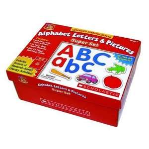   Red Tool Box Alphabet Letters & Pictures Super Set