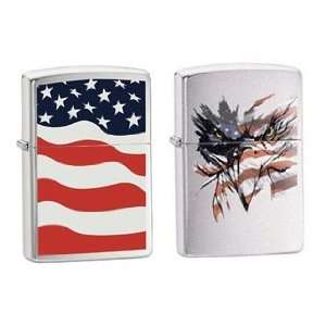   Set   American Flag & Patriotic Vision Pack of 2 