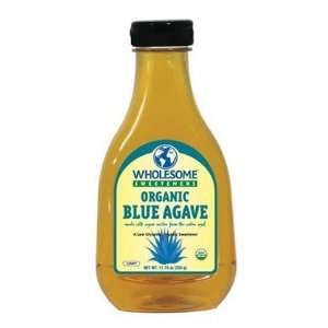 Wholesome Sweeteners Organic Blue Agave, Light, 23.5 oz Bottles, 6 ct 
