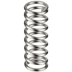 Stainless Steel 302 Compression Spring, 0.36 OD x 0.045 Wire Size x 