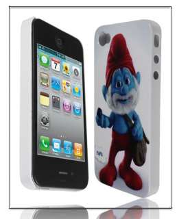 Smurfs Movie Papa Smurf Hard Case Cover For Apple iPhone 4 4G New 