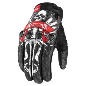 ICON MOTO SUB REDEEMER GLOVE GLOVES SMALL NEW STYLE   