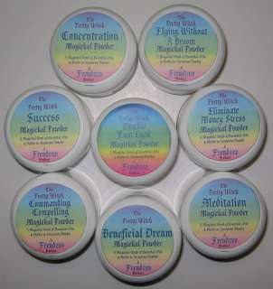 FRENDZCO MAGICKAL POWDER COLLECTION wicca spell pagan  