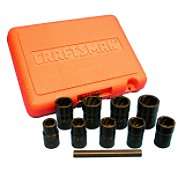 Craftsman 10 pc. Impact Grade Bolt Out™ Damaged Bolt/Nut Remover at 