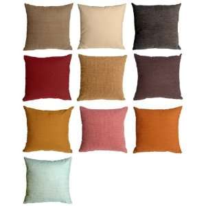     Arizona Chenille 20x20 Solid Color Throw Pillows