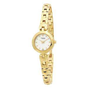 Caravelle by Bulova Womens 44L100 Bracelet Gold Tone Watch  