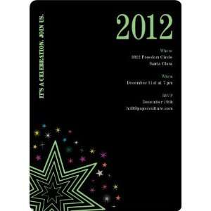  Starburst New Years Invitations