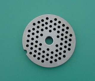 Stainless Steel Meat Grinder Plate 3mm/1/8 Hole  