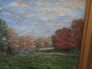 Arts & Crafts Impressionist Oil Painting, by W.A. Rice  