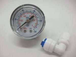 RO system Pressure Gauge 0 to 150 PSI meter PT PSI 150  