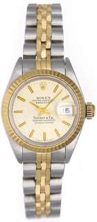 Rolex Ladies Steel & Gold Datejust Watch 69173  