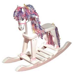  Rr   Pastel Pony Rocking Horse Baby