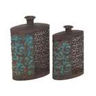 ELK Lighting Home Dcor Set/2 Trocadero Vases By Sterling