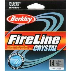  Berkley FireLine Crystal Fishing Line 125   yd., CRYSTAL 