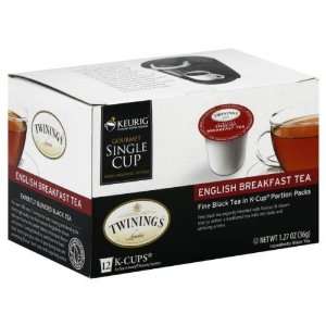 Twining Tea, Tea 12Kcup Engl Brkfst, 1.27 OZ (Pack of 6)  