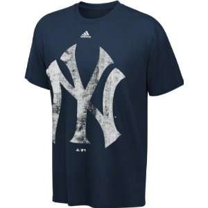   Youth adidas Navy Oversized Team Logo T Shirt