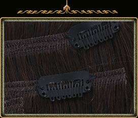 20 6Pcs HUMAN HAIR CLIP IN EXTENSION #12/613 30g&12w  