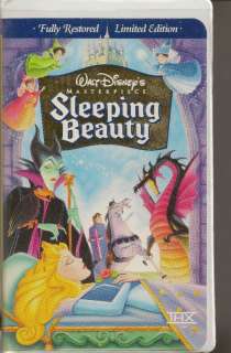Sleeping Beauty Fully Restored Limited Edition VHS  
