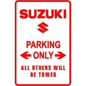  SUZUKI PARKING motorcycle auto import sign