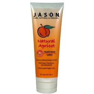  JASON Natural Cosmetics Natural Apricot Hand & Body Lotion 