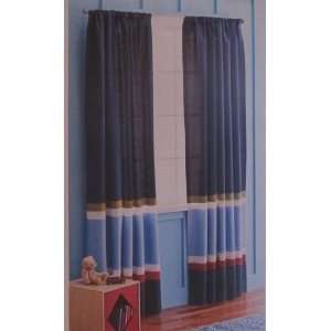  Circo® Window Panel Stripe   Blue (54 x 84)
