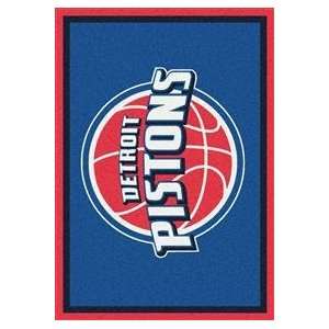  Milliken NBA Detroit Pistons Team Logo 1008 Rectangle 54 