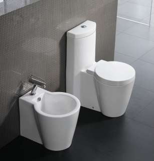 Modern Toilet One Piece Dual Flush Eco Friendly 27.2  