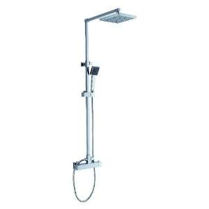   Tub Shower Faucet with Shower Head + Hand Shower