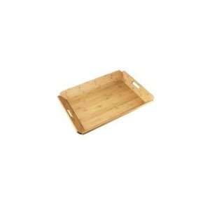     Room Service Tray w/ Bamboo Finish, 22.5 x 17 in