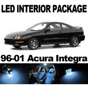   Integra 1996 2001 WHITE 6 x SMD LED Interior Bulb Package Combo Deal