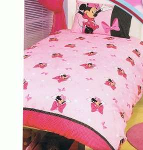 Disney Minnie Mouse Bow tique Single / Twin Bed Quilt / Doona / Duvet 