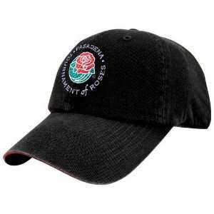 Pasadena Tournament of Roses Black Adjustable Hat  Sports 