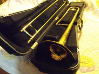 KING TROMBONE AND CASE,MUSICAL INSTRUMENTS  