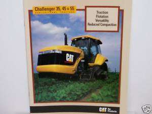 CAT Challenger 35,45,55 Brochure Agricultural Tractors  