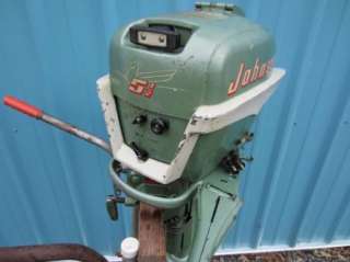 Vintage JOHNSON Sea Horse 5 1/2HP Outboard Motor 5.5 HP One Owner 