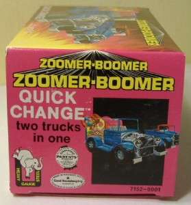 Topper Zoomer Boomer Quick Change Metal Pickup Truck, 1970 MIB  