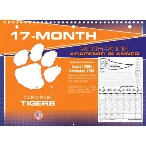  Clemson Tigers 2006 8x11 Academic Planner Sports 