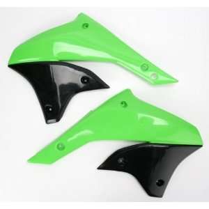  UFO Plastics Radiator Covers   05 08 KX Green KA03789 026 