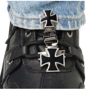   Laced Boots Two Clip Version , Style Maltese Cross MCL FC Automotive