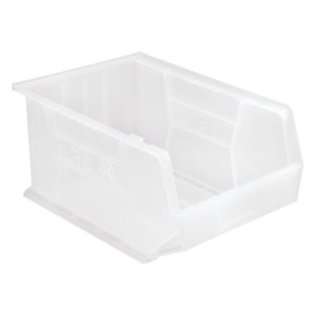   Storage Stacking Ultra Bin, 16 Inch by 11 Inch by 8 Inch, Clear, Case
