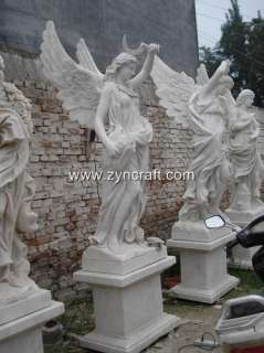 Four Seasons angel statue garden marble sculpture large  