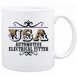 New  Usa Automotive Electrical Fitter   Old Style  Mug Occupations 