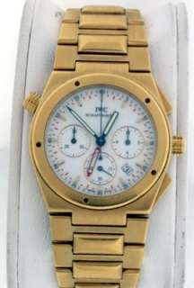 IWC Ingeniuer Chronograph Alarm 18k Yellow Gold 35mm $25,000.00 watch 