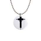 Artsmith Inc Necklace Heart Charm Jesus Christ in Cross