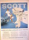 1959 MCCULLOCH   FLYING SCOTT 60 BOAT MOTOR   10 MODELS   PRINT AD