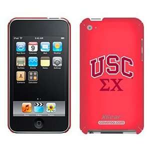  USC Sigma Chi letters on iPod Touch 4G XGear Shell Case 