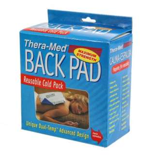 Thera Med Back Pad Reusable Cold Pack 12x12 Dual Temp 037646101402 