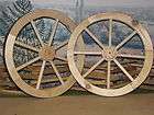 HAND CRAFTED WOOD MODEL/TOY HORSE CART/WAGON WHEELS  