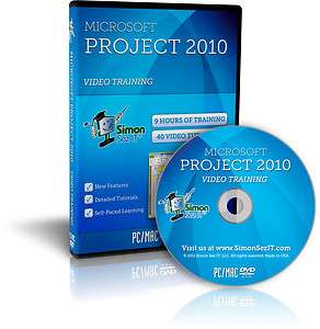 MICROSOFT OFFICE PROJECT 2010 TRAINING TUTORIALS 9 HRS  